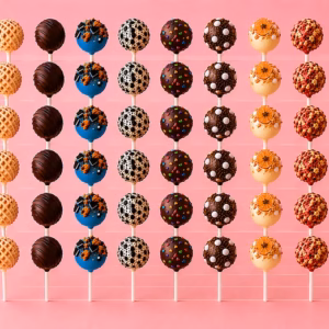 (48 Cake Pops) Plain Cake Pop Party Pack
